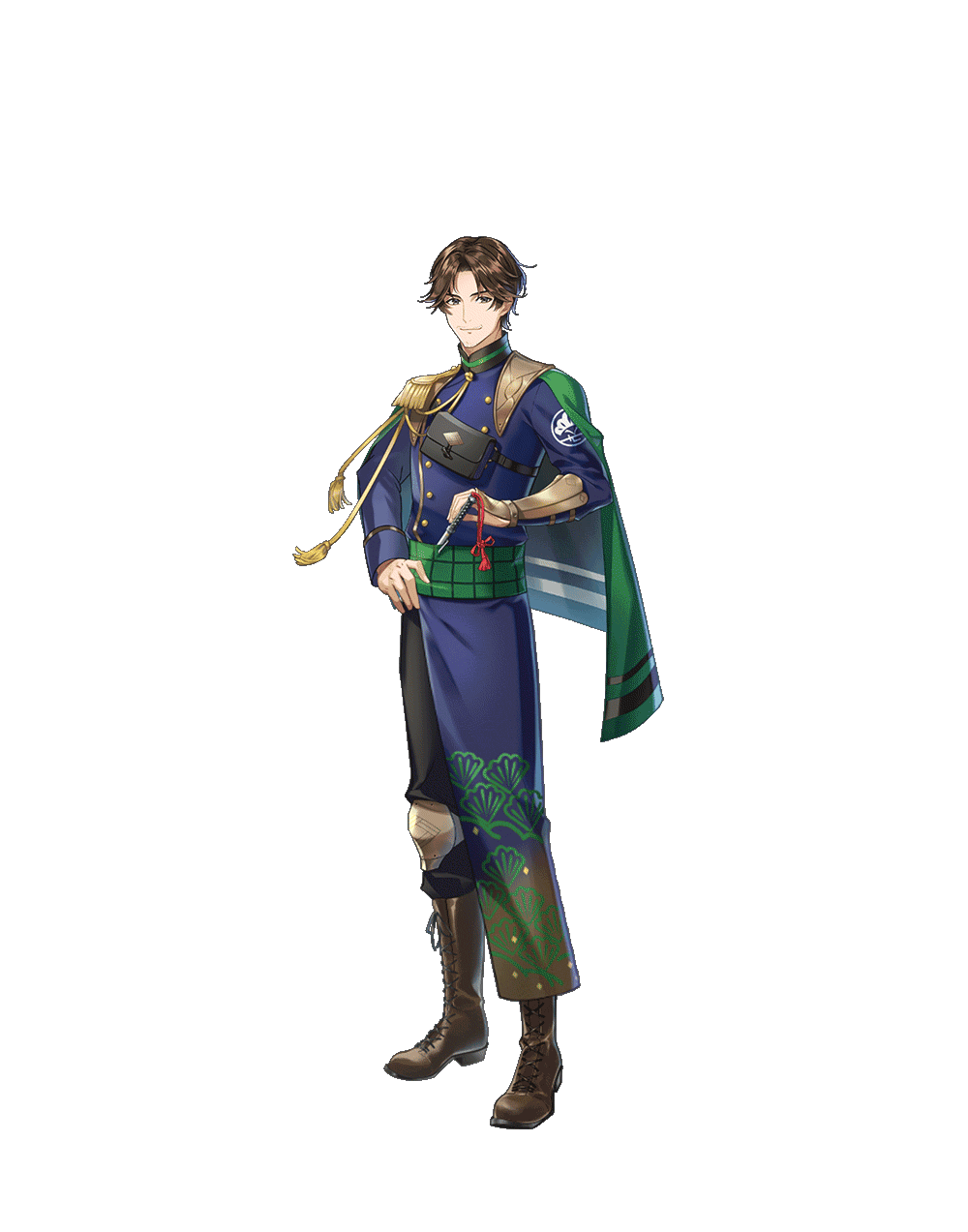 【楽天スーパーセール】 十手-CV.田所陽向｜キャラクター｜『千銃士R』公式サイト（せん ピンズ・ピンバッジ・缶バッジ